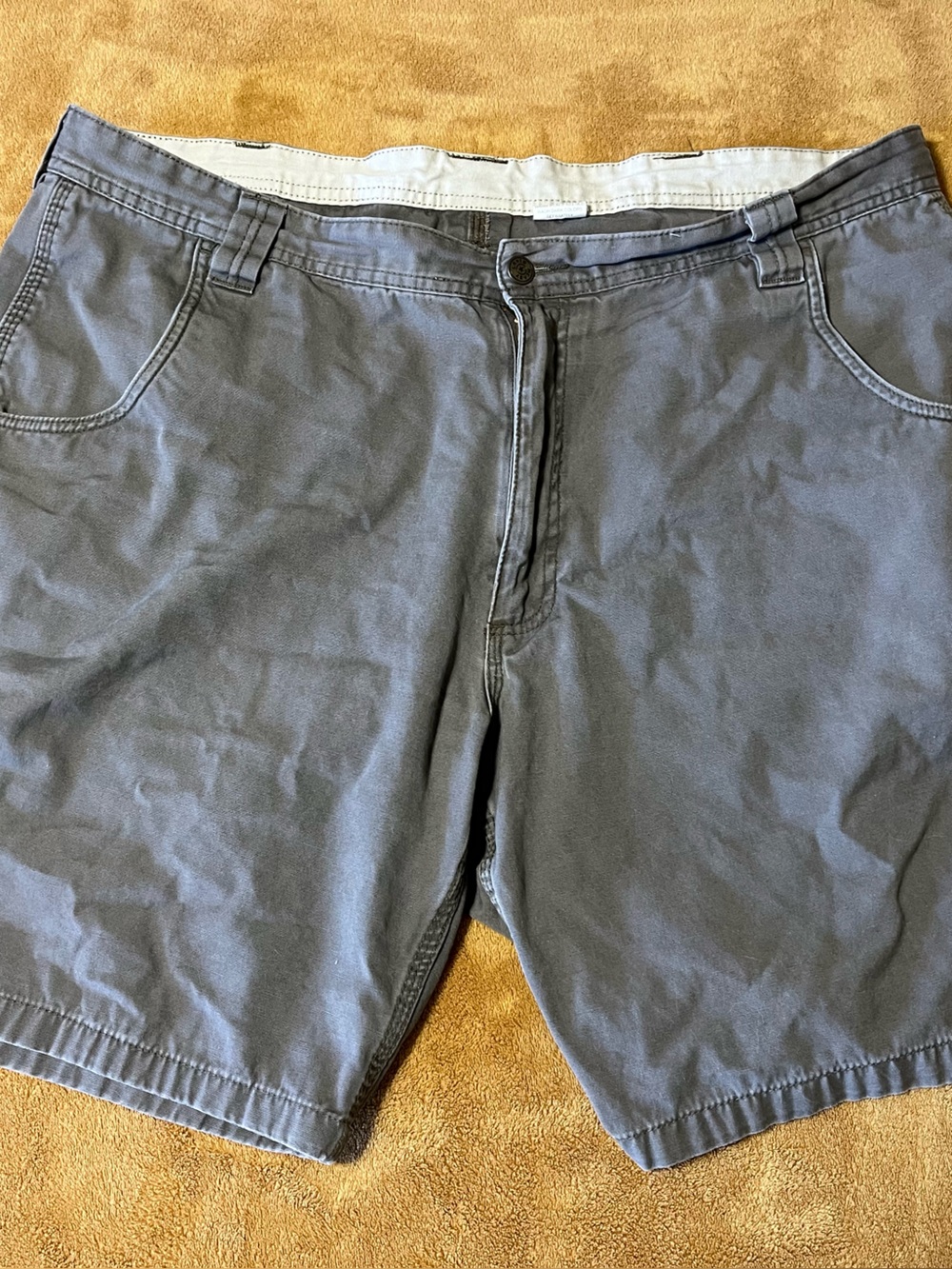 Men's Casual Brown Cotton Shorts